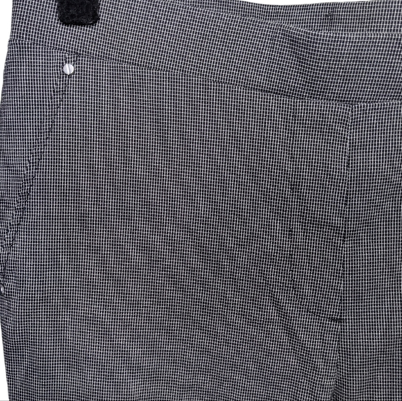 Jones New York Signature Gray Houndstooth Pants, Size S - Picture 5 of 8